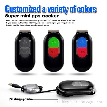 Personal GPS GSM GPRS Tracker Lk106 for Kids /Pets/ Dogs/ Elders, Waterproof Realtime Tracking Sos Mini Design